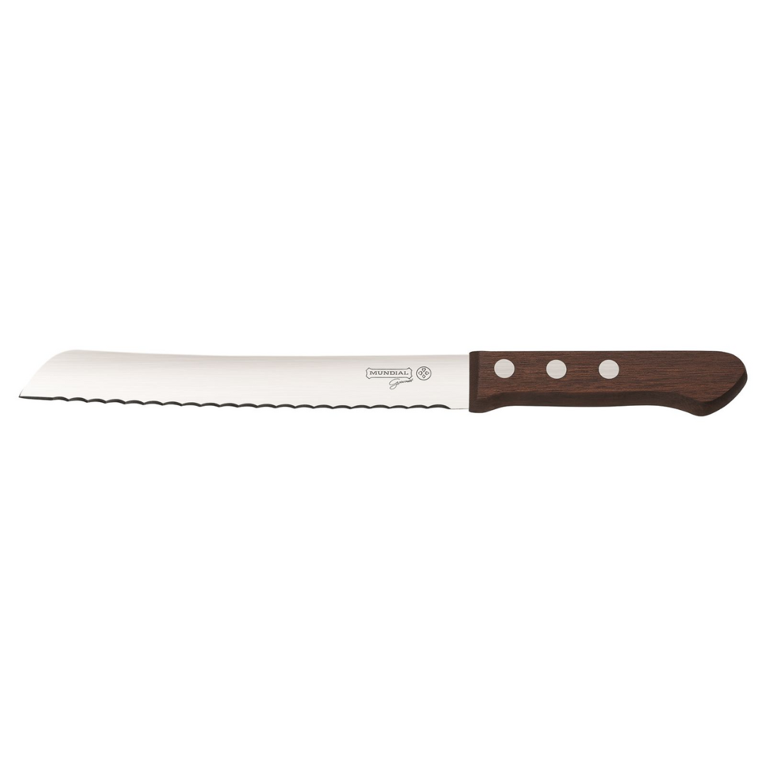 CUCHILLO PANADERO MUNDIAL MADERA 1121-8''