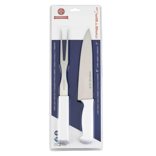 SET DE CUCHILLO CHEF 8" / TENEDOR 7"